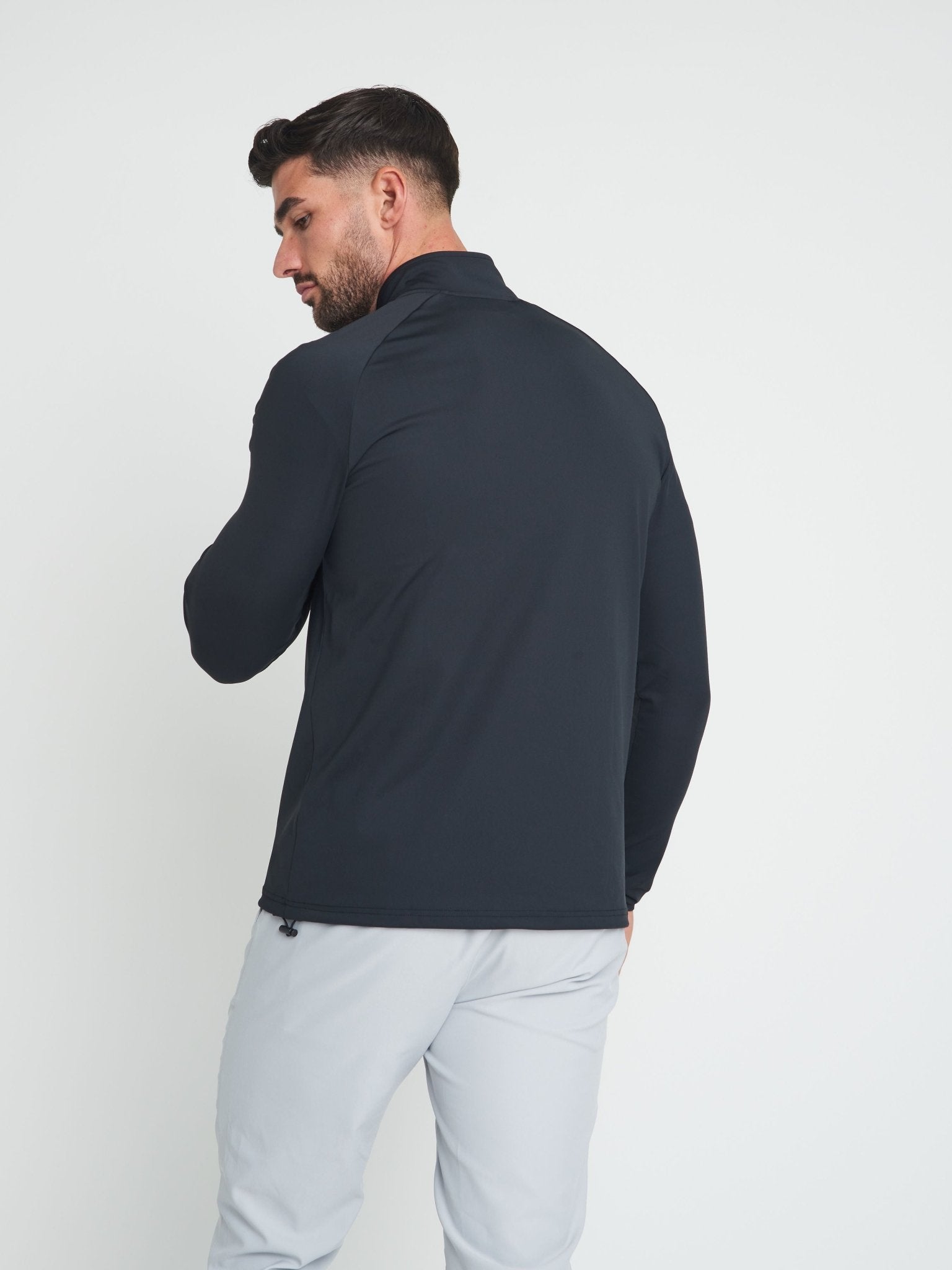 FM1 Essential Midlayer - Black - Flush Golf