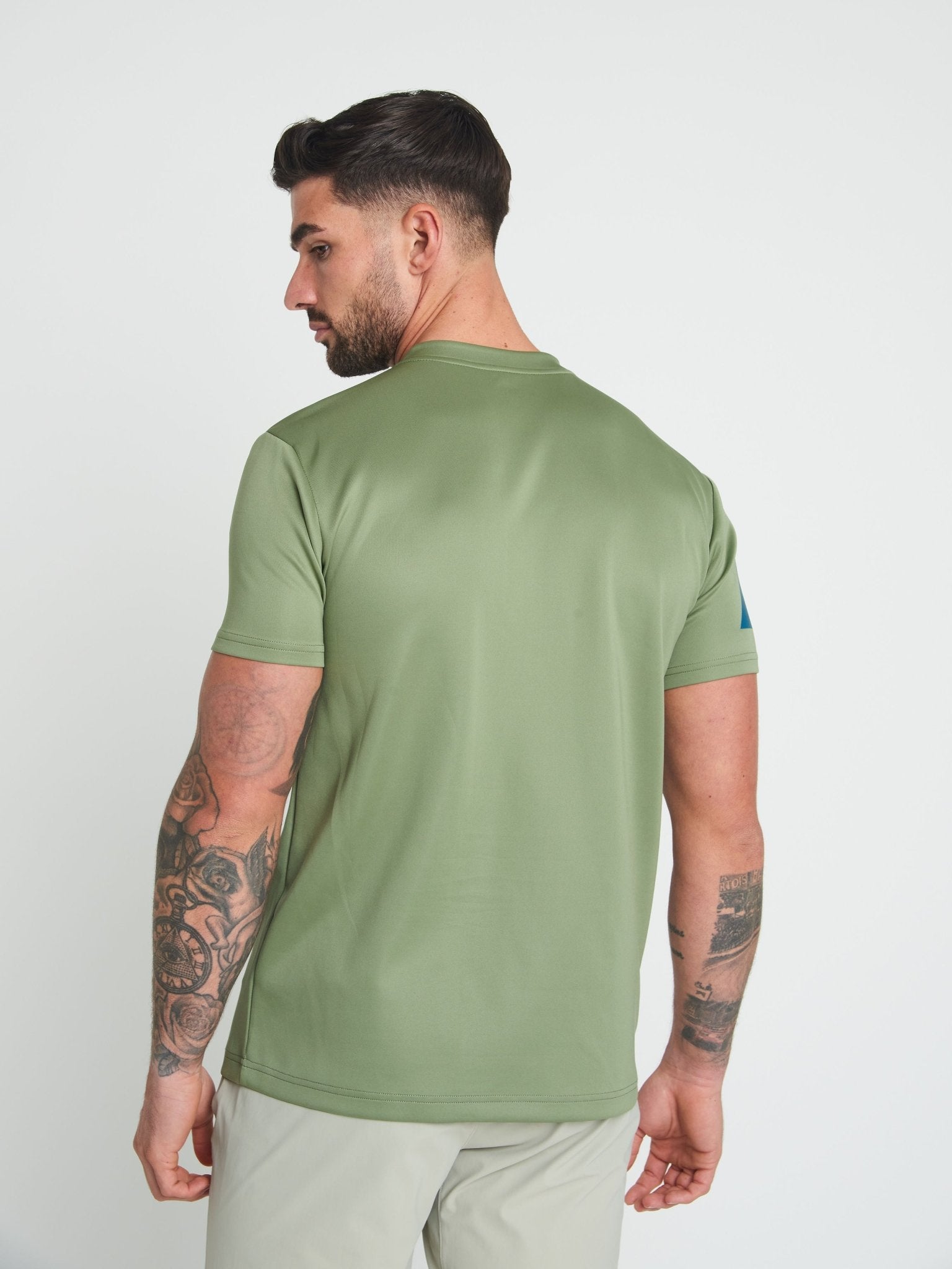 FP1 Icon Polo – Khaki - Flush Golf